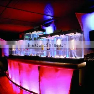 Useful Lighted Acrylic Display Case Reception Desk thumbnail-3