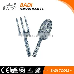 Speacial Floral Prinitng Garden Tools With Shovel and Fork thumbnail-1