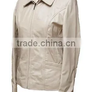 Ladies Leather Jacket thumbnail-1