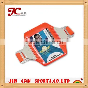 Customized Fabric Reflective Armband ID Badge Holder thumbnail-3