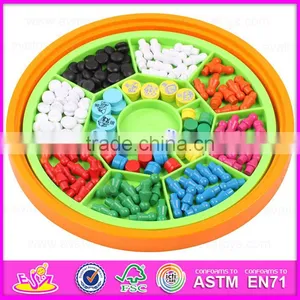 2016 Newest 5IN1 Wooden Board Game,funny Educational Wooden Children Board Game, Popular Children Wooden Toy Board Game W11A044 thumbnail-2