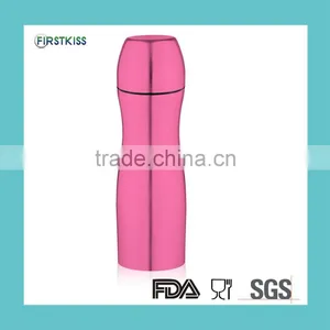 Bowling Shape Double Wall Stainless Steel Vacuum Thermos Flask thumbnail-1