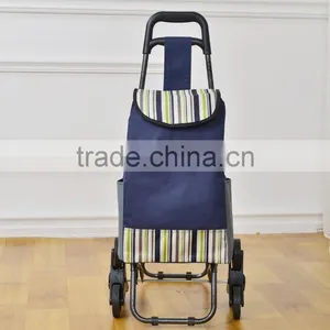 6 Wheels Folding Climb Stair Shopping Trolley / Stair Climber Shopping Trolley thumbnail-3