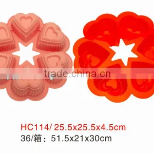 Nice New Design Silicone Bakeware in Cake Molds thumbnail-1