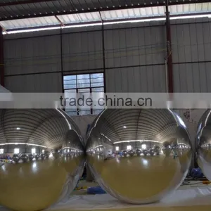 Hot Selling Silver Surface Inflatable Mirror Ball for Decoration or Party thumbnail-5