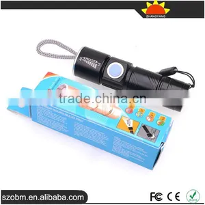 Mini Led Flashlight XPG-R5 Led 250 Lumen 3 Mode USB Rechargeable Led Flashlight thumbnail-4