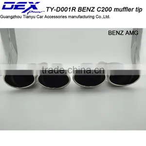Best Price High Quality Car Part Tuning B-enz Amg C200 Exhaust Muffler Tip thumbnail-4
