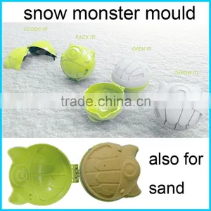 Promotional Oem Funny Safe Material Kids Modeling Clay Mold Toy/ Outdoor Toy Mini Sand Castle Model Toy With Beach Shovels thumbnail-1