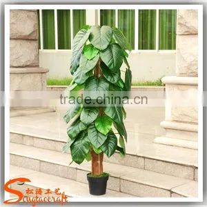 Wholsale China Plastiac Potted Tree Indoor Decoration Artificial Green Tree Fake Indoor Green Tree thumbnail-6