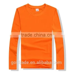Plain Round Neck Promotion T-shirt/Slim Fit Colorful T Shirt Custom Logo thumbnail-5