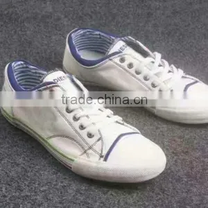 Brand Name Denim Mens Canvas Trainers Shoes Discount Price Sale On thumbnail-1