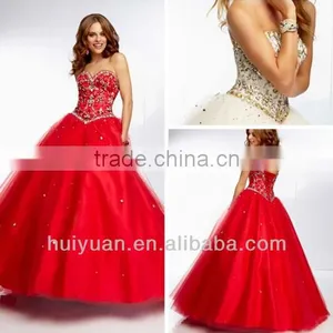 Embroidery and Beading Bodice Bridesmaid Dress 2013 thumbnail-1