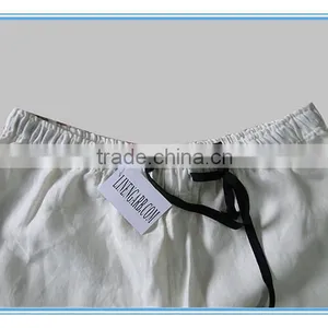 Pure Linen Straight Leg Pants For Men thumbnail-2