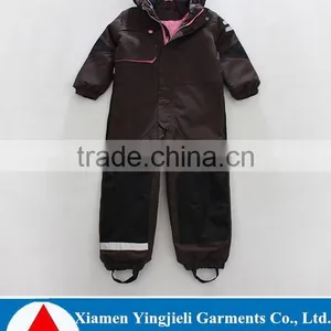 Factory Price Custom High Quality One Piece Winter Kids Crane Snow Ski Wear thumbnail-1