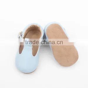 New Tbar Style Funny Girls Soft Baby Leather Shoes thumbnail-2