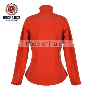 W1061 Product Feature Waterproof and Water Resistant Fashion Style Slim Lady Softshell Jacket thumbnail-2