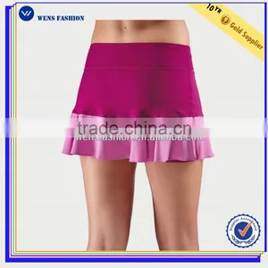 Ladies Tennis Fashion Running Skirt Wholesale Tennis Mini-skirt thumbnail-2