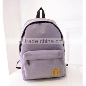 2015 Fashion Canvas Bag, Backpack Shoulder Bag, Travel Bag, Couple Bag, Computer Bag thumbnail-1