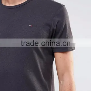 2017 Top Quality OEM Apparel Fashion Cheap Price 180g 100% Cotton Casual Style Short Sleeve O-Neck Men's T Shirt thumbnail-4