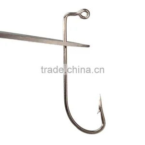 High Quality Size 3/0 Fishing Tools Lot 100PCS Jig Hook Jig Big Stainless Steel Fishing Hooks White Color Fish Hook thumbnail-5