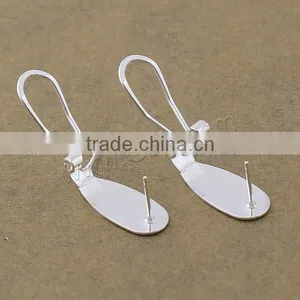 Wholesale Jewelry Brass Fingernail Earring Posts Component thumbnail-1