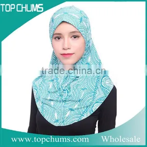 China Factory Hot Sale Women Turkish Hijab Dubai Hijab thumbnail-5