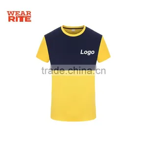 Contrast Color Moisture Wicking Neck Taped Dry Fit T-shirt thumbnail-2