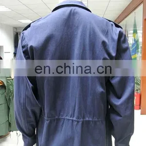 China Hot Selling Navy Blue Bangladesh Military Uniform BDU for Army for Men thumbnail-6