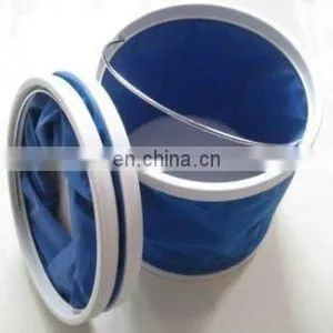 Portable Fishing Painting Fold Water Bucket Pail 11L thumbnail-1