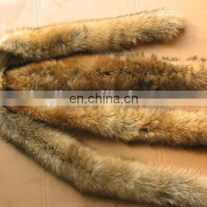 Top Quality Real Raccoon Fur Trim for Hood thumbnail-4