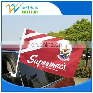 Advertising High Quality Polyester Window Car Flags thumbnail-2