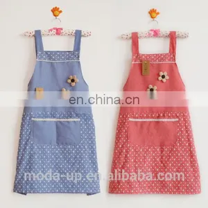 Polka-dot Printed Apron for Women thumbnail-1
