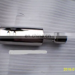 Universal Round Mufflers Titanium Burned Muffler thumbnail-1