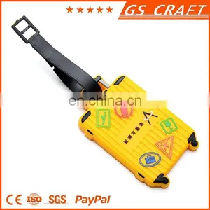 Attractive Price Super Quality Soft Pvc Luggage Tag, Blank Luggage Tag thumbnail-1