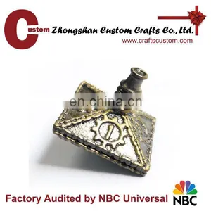 Custom Enamel Painted Logo Soft Corner 6 Side Dice thumbnail-5