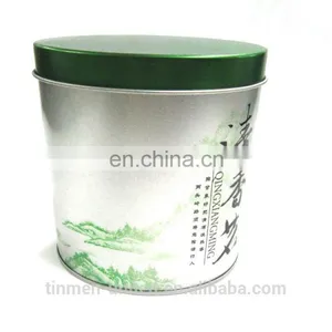 Tea Tin Box Packaging,round Tin Packaging Box for Tea thumbnail-3