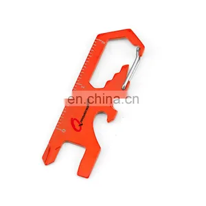 8 in 1 Stainless Steel Pocket Multi Function Tool With Screwdriver,bottle Opener,ruller,wrench, thumbnail-1