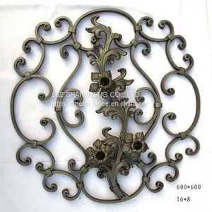 Wrought Iron Ornaments/ Wrought Iron Elements/ Wrought Iron Decorate Parts thumbnail-4