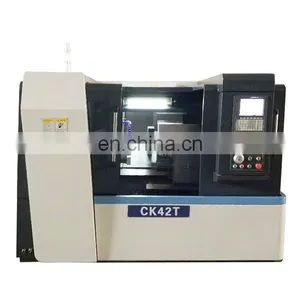CK48T 45 Degree Slant Bed CNC Lathe for Thread Cutting thumbnail-2