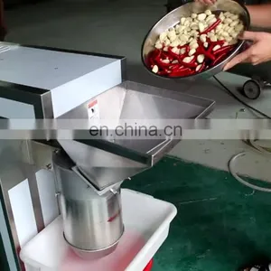 Industrial Vegetable Cutting Machine Ginger Garlic Paste Making Machine thumbnail-1