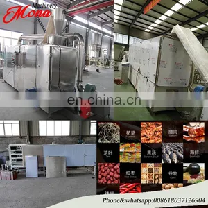 Continuous Feeding Mesh Belt Red Chilli Drying Machine thumbnail-1