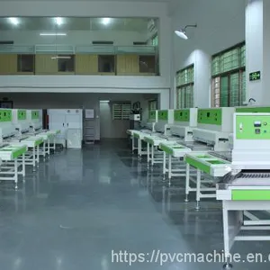 3 Stations Pvc Rubber 3d Patch Making Machine thumbnail-4