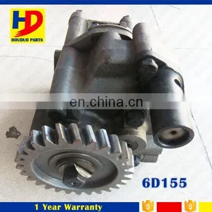 D155 Bulldozer Excavator D155A-1 D155A-2 D355A-3 Engine 6D155 Oil Pump 6128-52-1013 thumbnail-1