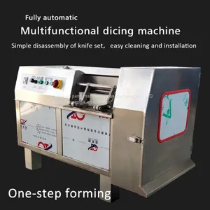Multifunction Meat Cutting Dicing Machine Meat Dice Slice Machine thumbnail-1