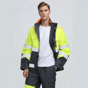 Long Sleeve Fire Resistant Welding Work Protection Suit thumbnail-3