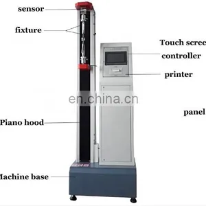 Stress- Strain Testing Machine, Rigid Foam Wood Timber Flexible Tensile Strength / Stress / Strain Testing Machines thumbnail-3