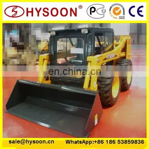 Agricultural Machine Skidsteer With Earth Bucket With Teeth thumbnail-4