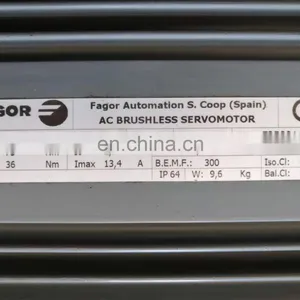Brushless AC Fagor Servo Motor Drive FXM33.20A-E1.000 For Electrical Saving Machine thumbnail-2