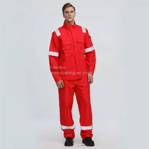 Wholesale Flame Retardant Anti-Static Work Suit thumbnail-1