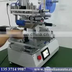 Semi Automatic Labeling Machine For Bottles Used , Manual Labeling Machine Square Bottle thumbnail-1